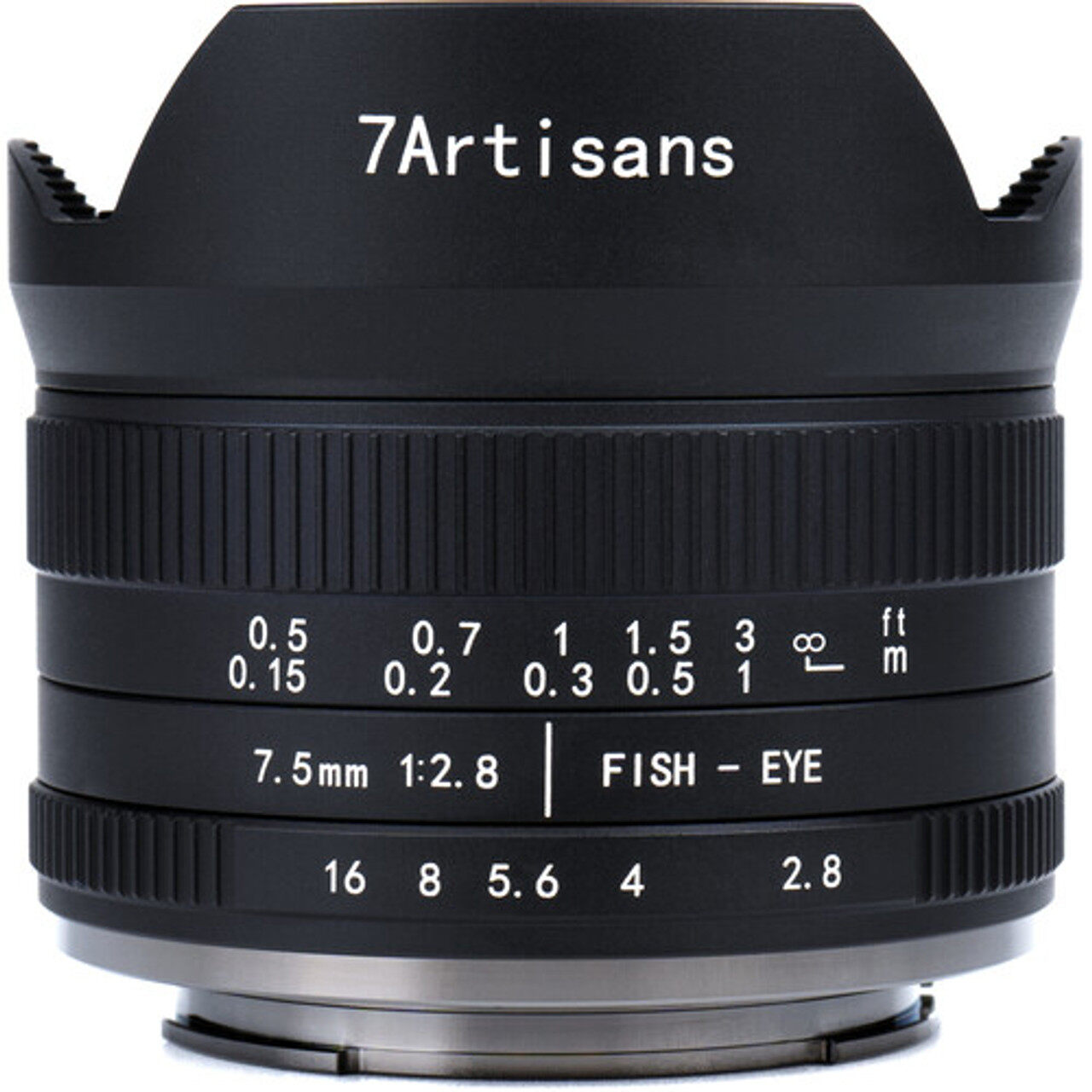 7Artisans 7.5mm F2.8 Mark II APS-C Fisheye lens ราคา 5,744 บาท*ส่งฟรี