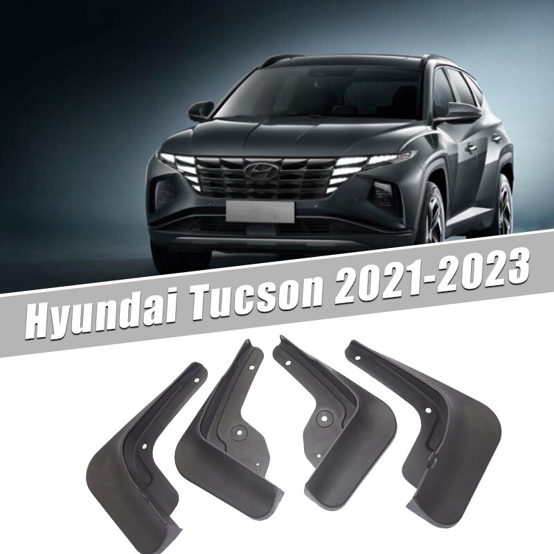 Mud Flaps 4 PCS Mudguard Car Fenders For Hyundai Tucson 2021 2022 2023