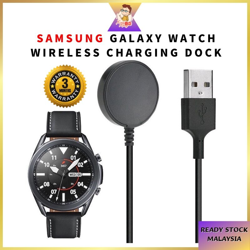 【Fast Charging】 Samsung Galaxy Watch 4 / Watch 3 / Active 2 / Active 1 Charger Dock Charger USB Charging Cable Harga  21 Ringgit*Penghantaran Percuma