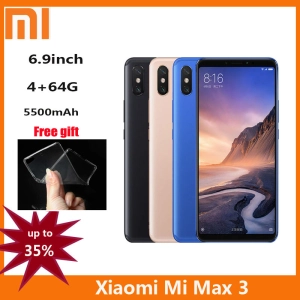 ภาพหน้าปกสินค้าXiaomi Mi Max3 6.9นิ้ว6G 128GB ROM 90% ลายนิ้วมือใหม่4G Android Smart Phone MAX Series ของขวัญฟรี ที่เกี่ยวข้อง