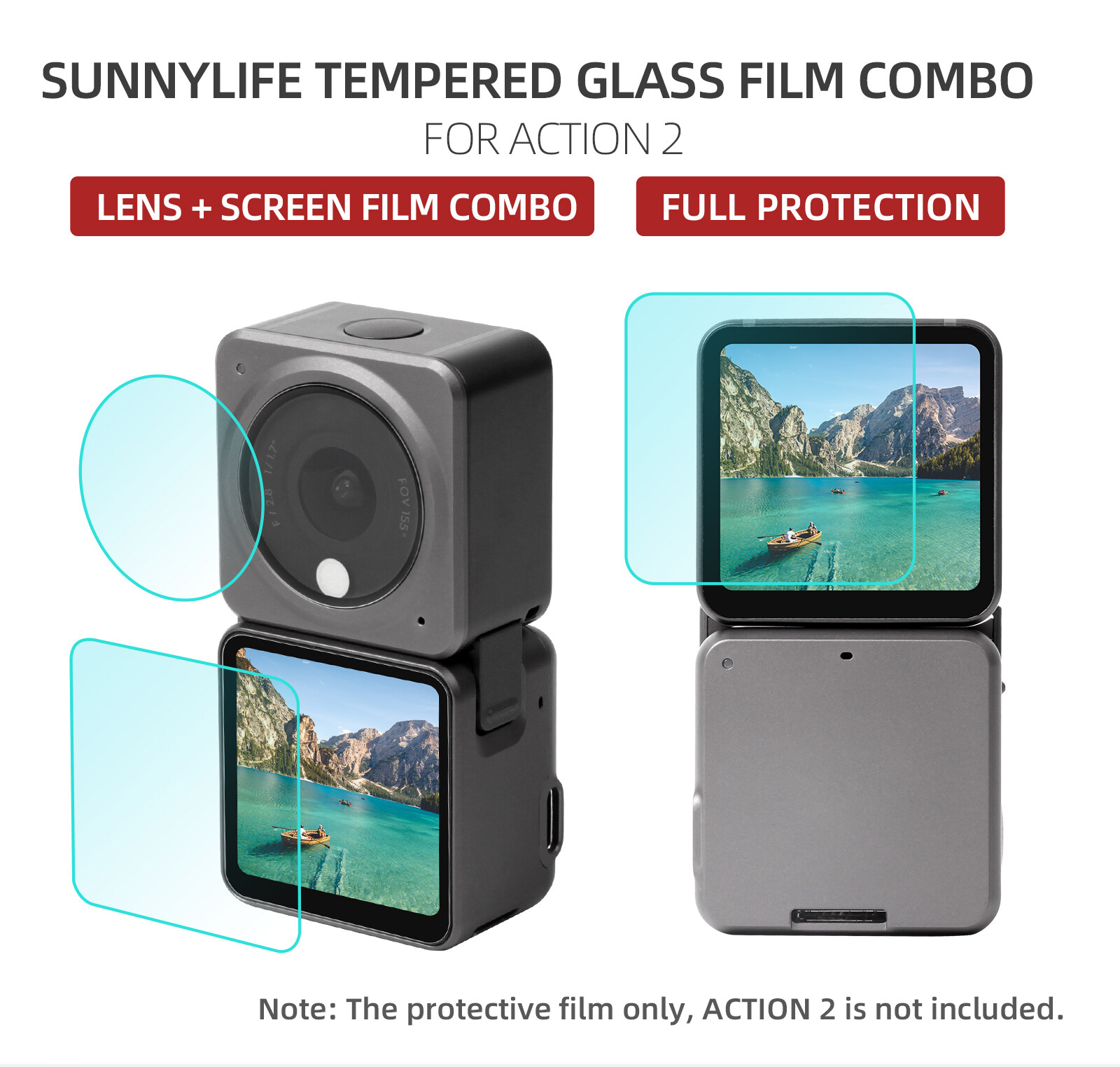 Screen Protector Glass Compatible for Atomos Ninja V 5 Touchscreen Monitor 9H Tempered Glass Anti-scratch Fingerprint-proof Ultra-thin Ultra-clear 2 Pack 