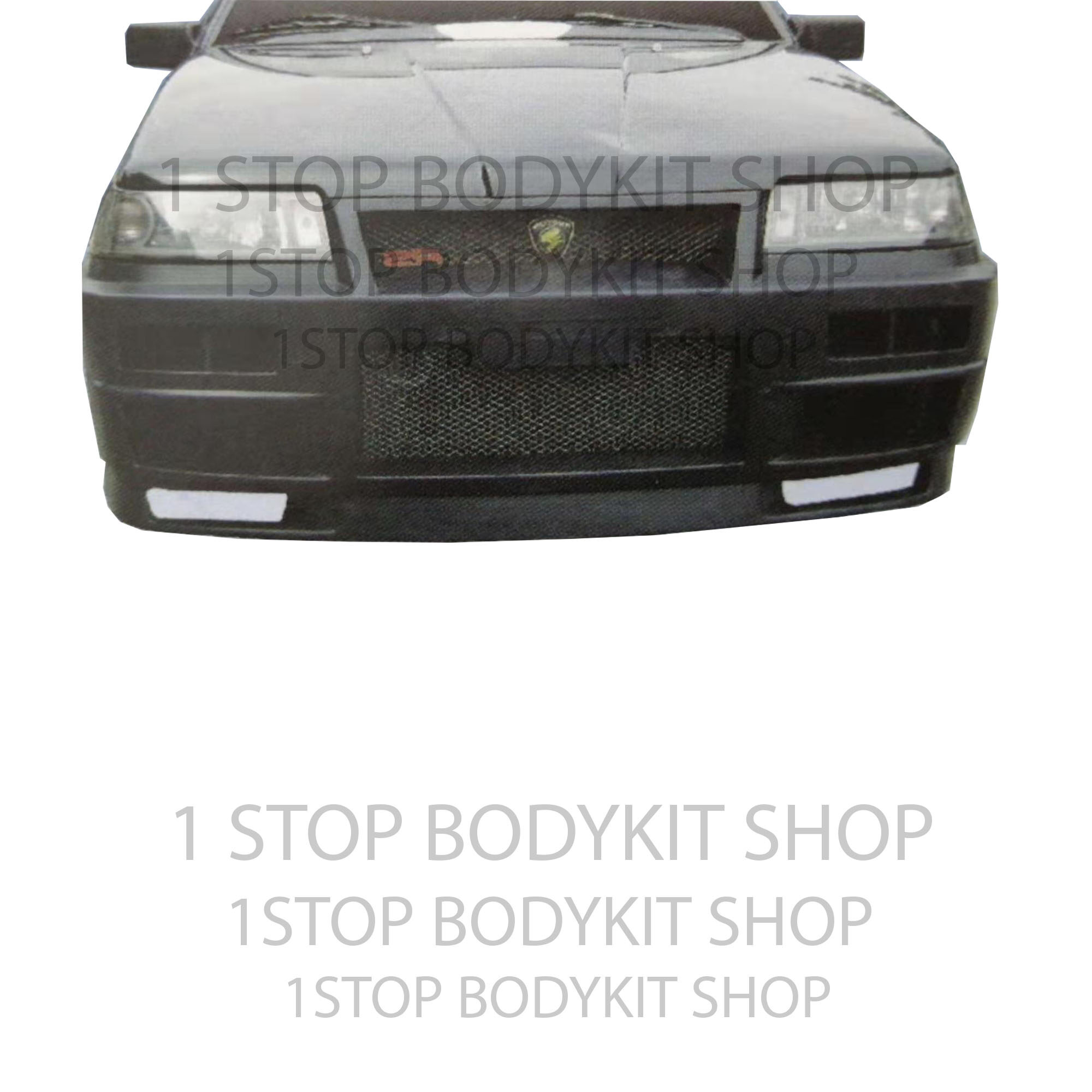 Proton Saga Iswara Front Bumper Evo 10 Fiberglass Skirt Lip Bodykit Lazada