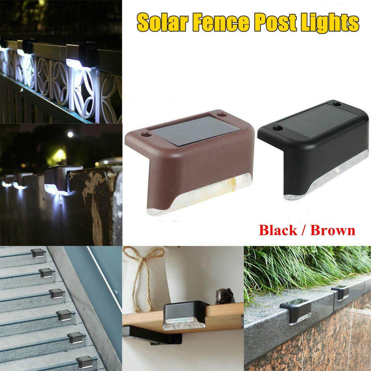 Jardín de la cubierta exterior de luz LED Solar Power Light Luz