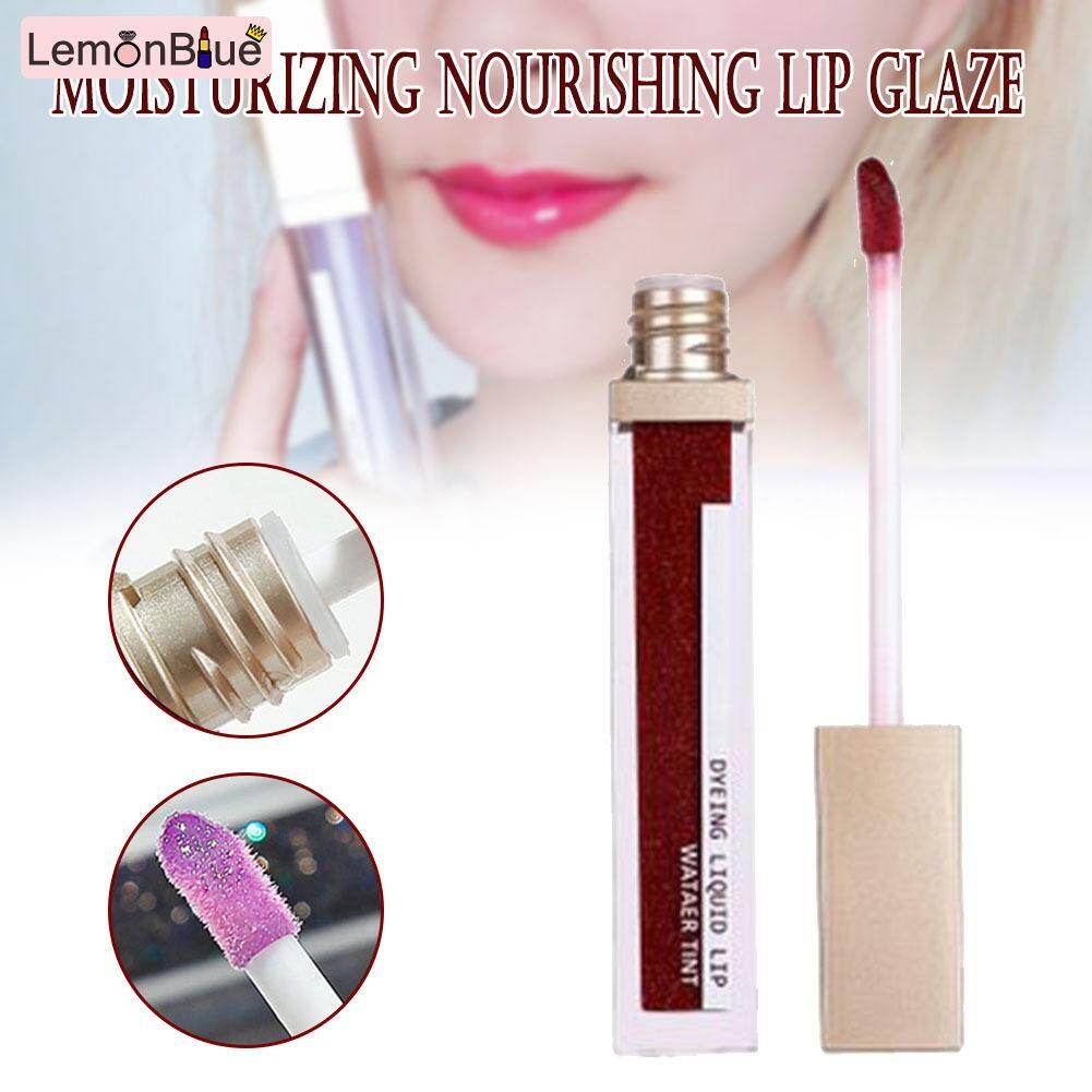 Gambar LemonBlue Mirror Lip Glaze Moisturizing Long Lasting Non stick Shimmering Lipgloss Lipstick
