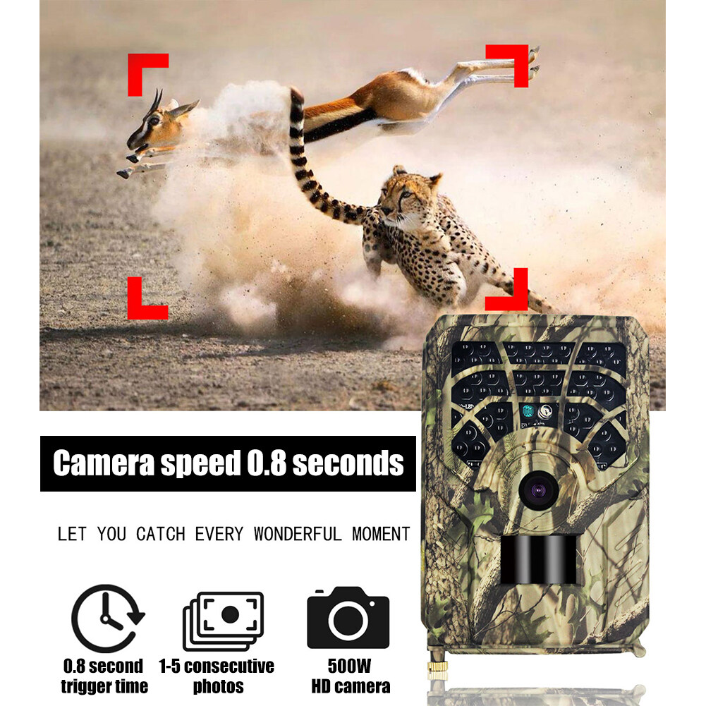 Details about   1 Pc Hunting Camera Infrared 0.8s Trigger 1080P Hunting Camera for Wild Hunting 