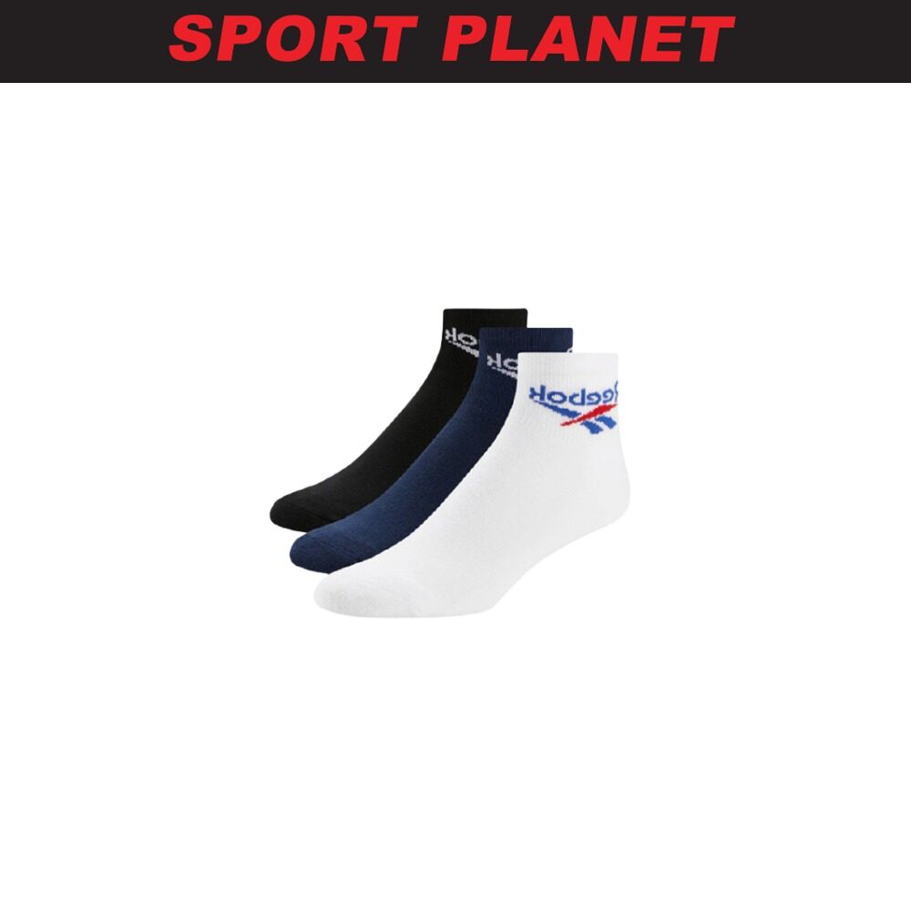 Reebok Men Foundation Classics No Show Sock Accessories 3 Pair (CV8659)  Sport Planet B-5 | Lazada