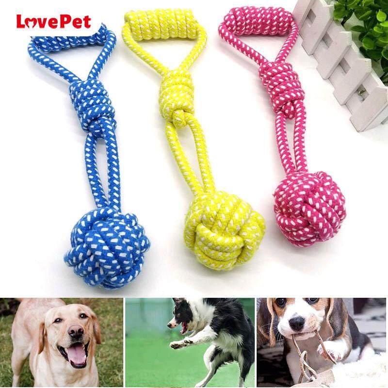 WALLE Dog Rope Toys Puppy Chew Toys Dog Interactive Toy Durable Cotton Rubber Gift Set Dog Teething Training for Small Dogs
