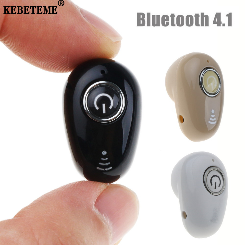Kebeteme tai nghe nhét tai s650 âm thanh nổi bluetooth 4.1 di động có mic