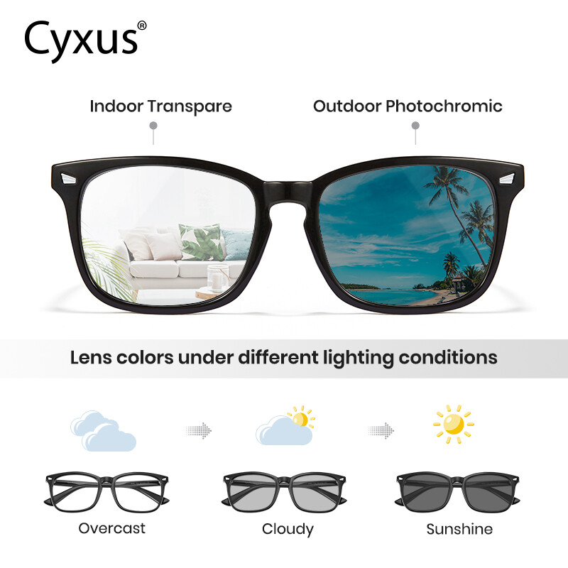 Cyxus Non Glare Blue Light Glasses Cyxus Photochromic Lenses