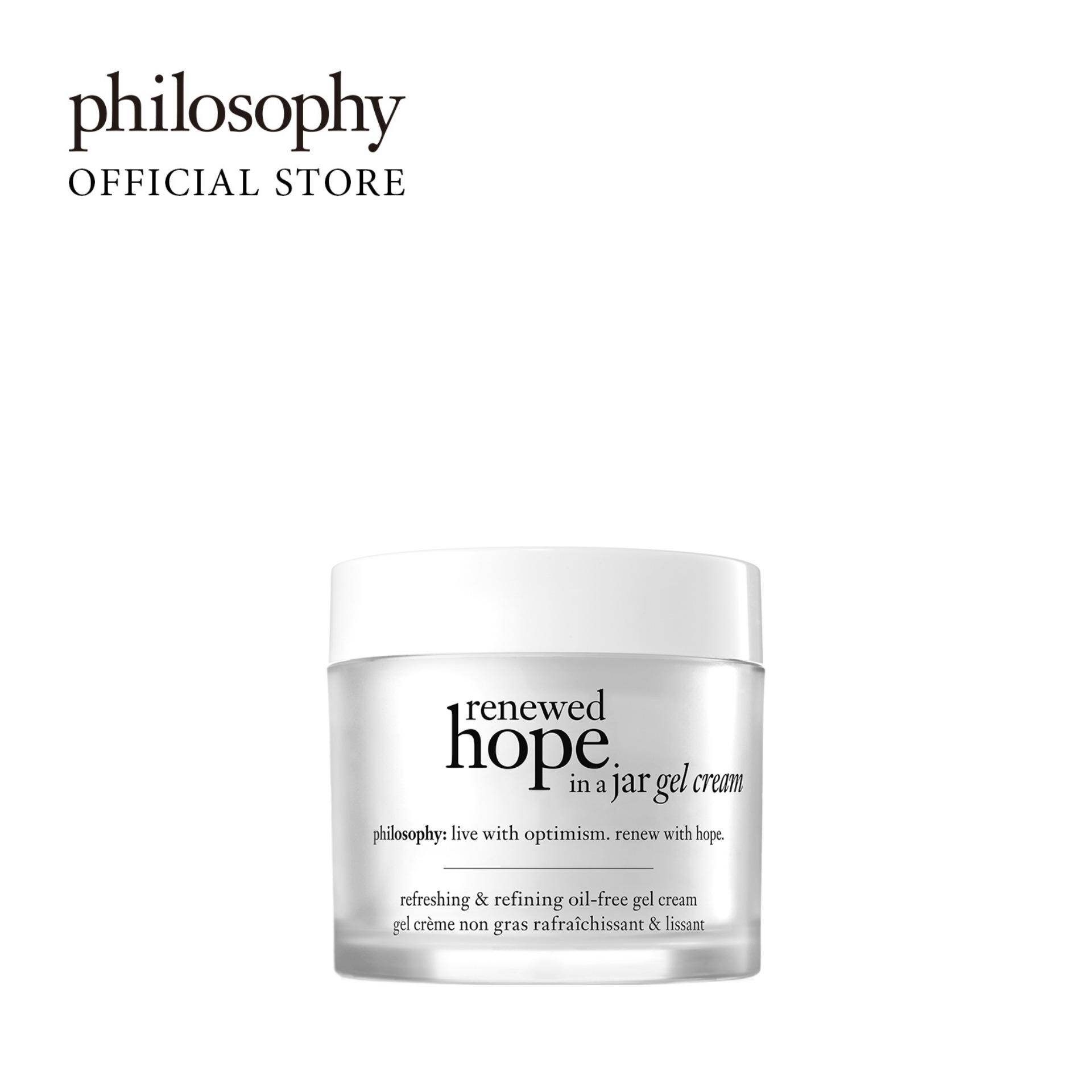 Gambar Philosophy Renewed Hope in a Jar Refreshing   Refining Oil Free Moisturiser 60ml