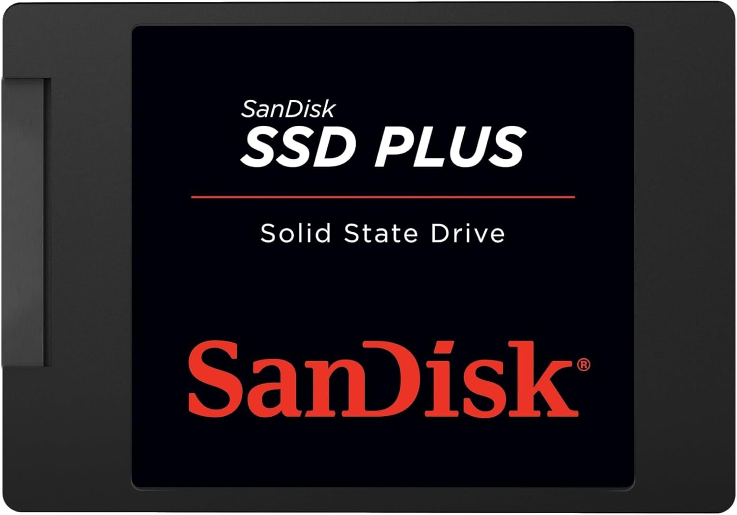 SanDisk SSD PLUS ขนาด500GB SSD-SATA ภายใน1TB 2TB III 6กิกะไบต์/วินาที2.5 "/7มม. สูงถึง535เมกะไบต์/วินาที-อัปเกรดพีซี/Laptop-SDSSDA-1T00-G27สีดำ ราคา 8,218 บาท*ส่งฟรี