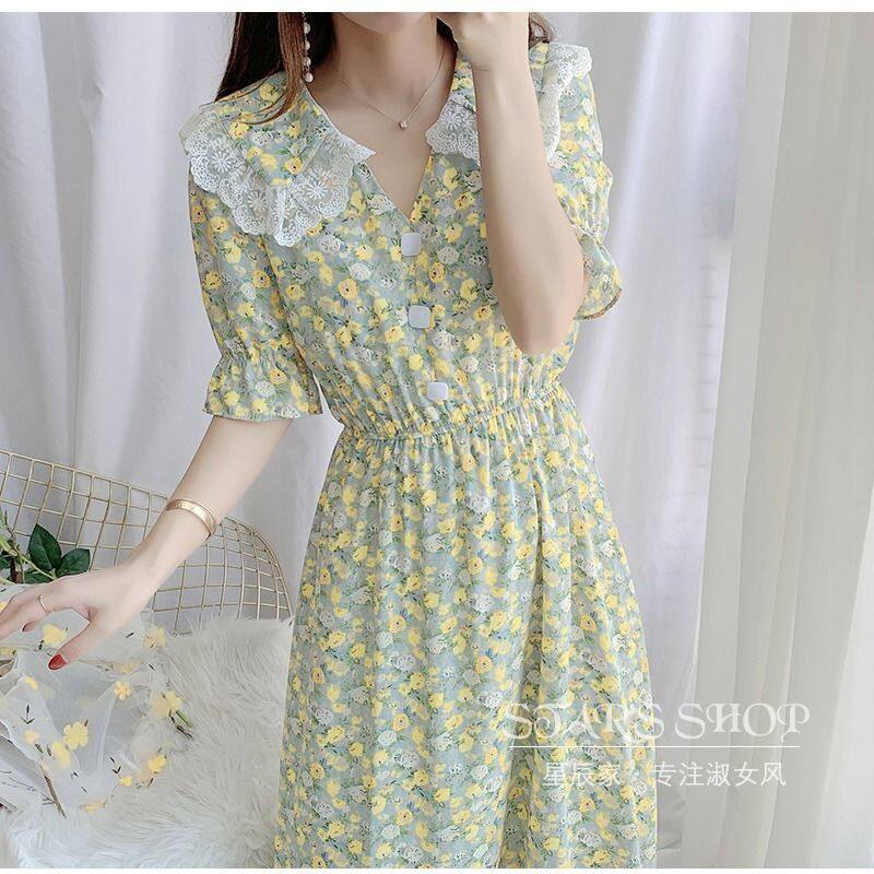 loose chiffon dress