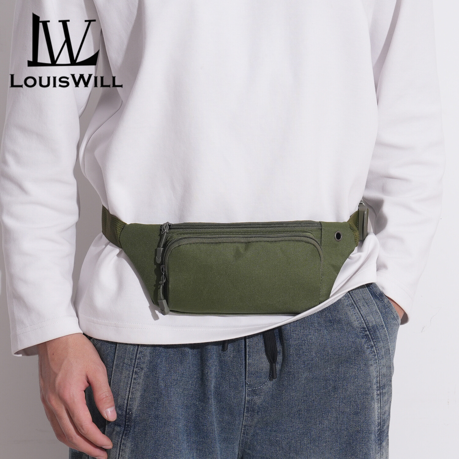 Louiswill túi đeo hông cho nam thể thao thắt lưng eo túi unisex đeo chéo túi túi đeo trước ngực có thể điều chỉnh túi chạy không thấm nước cho nữ túi tập thể hình tiền điện thoại túi đeo hông fanny gói đai chạy bộ fanny gói cho tập luyện thể thao ngoài tr