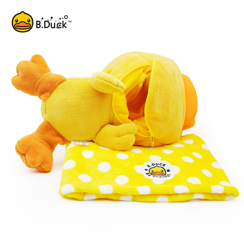 B. Duck Puppet Blanket Duck Puppet Comes With A Blanket Inside For