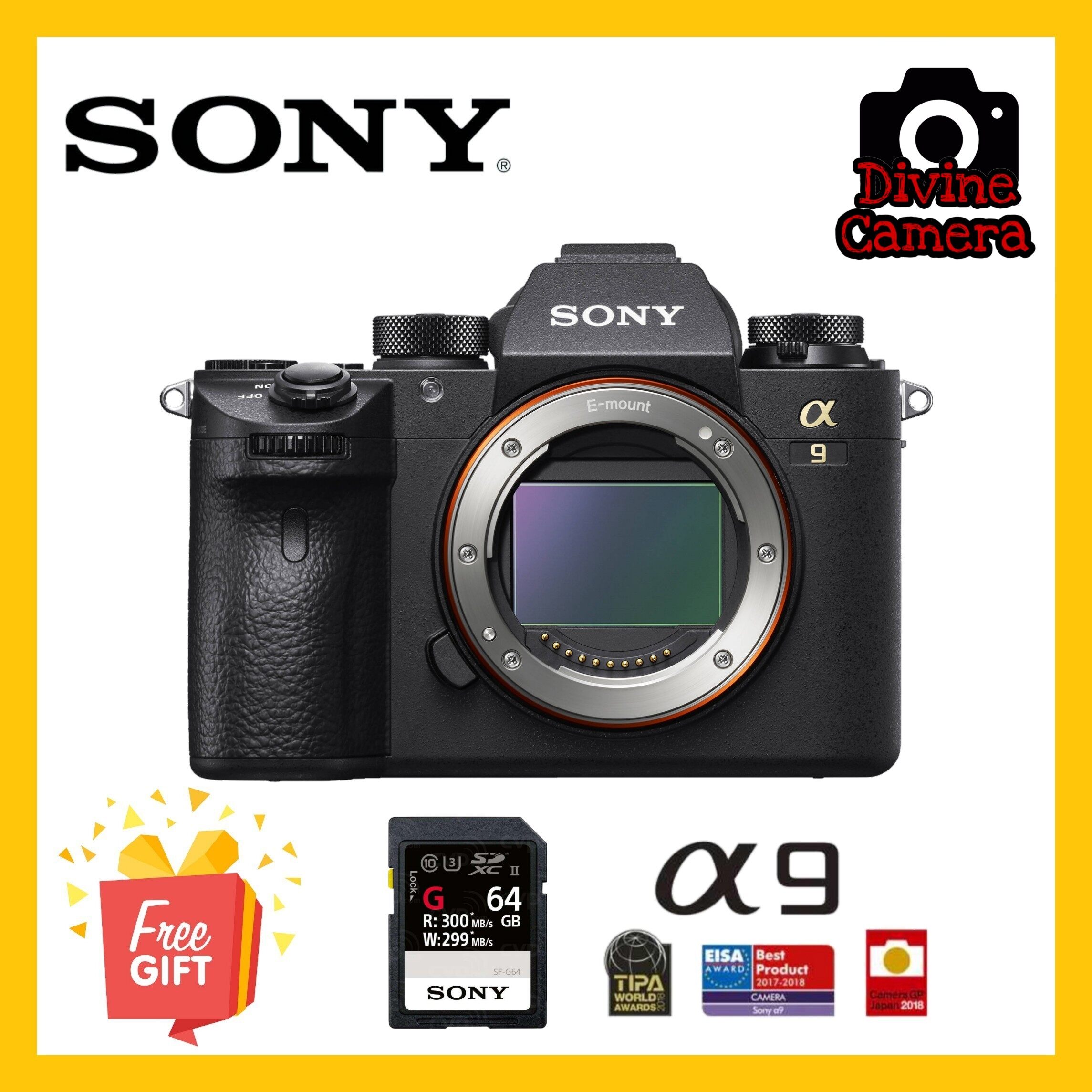 Sony Alpha a9 Mirrorless Digital Camera (Body Only)