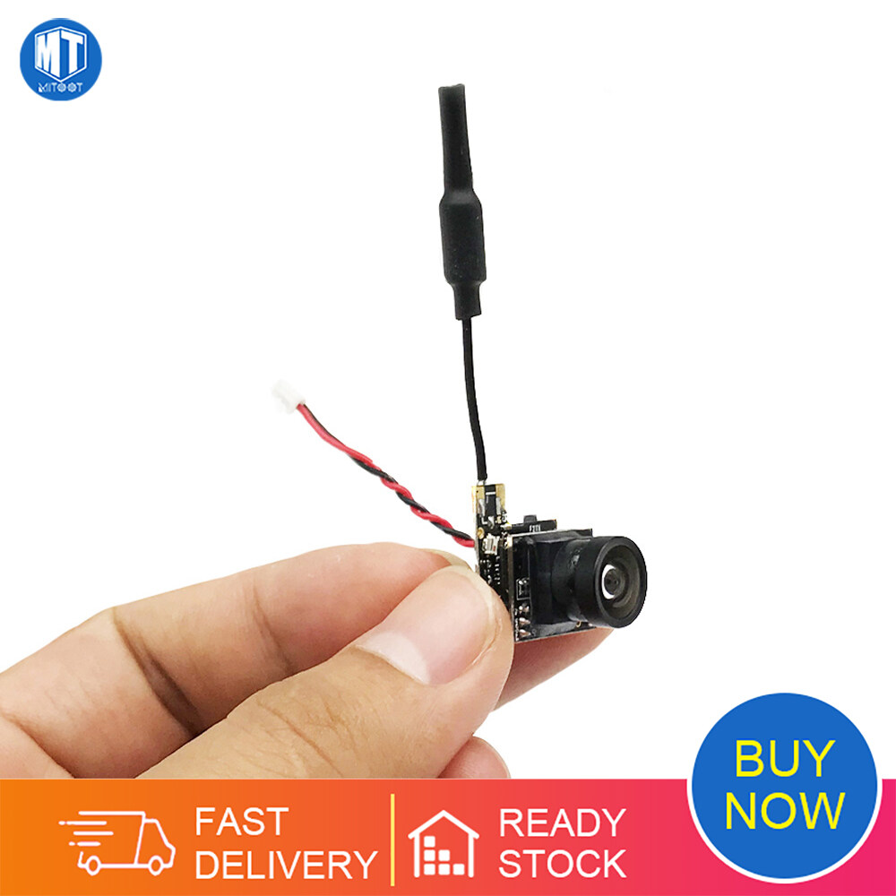 Ewrf 800TVL Camera micro với OSD 5.8G 48ch 200mW fov170 CMOS AIO máy ảnh FPV cho radiolink F121 đua 