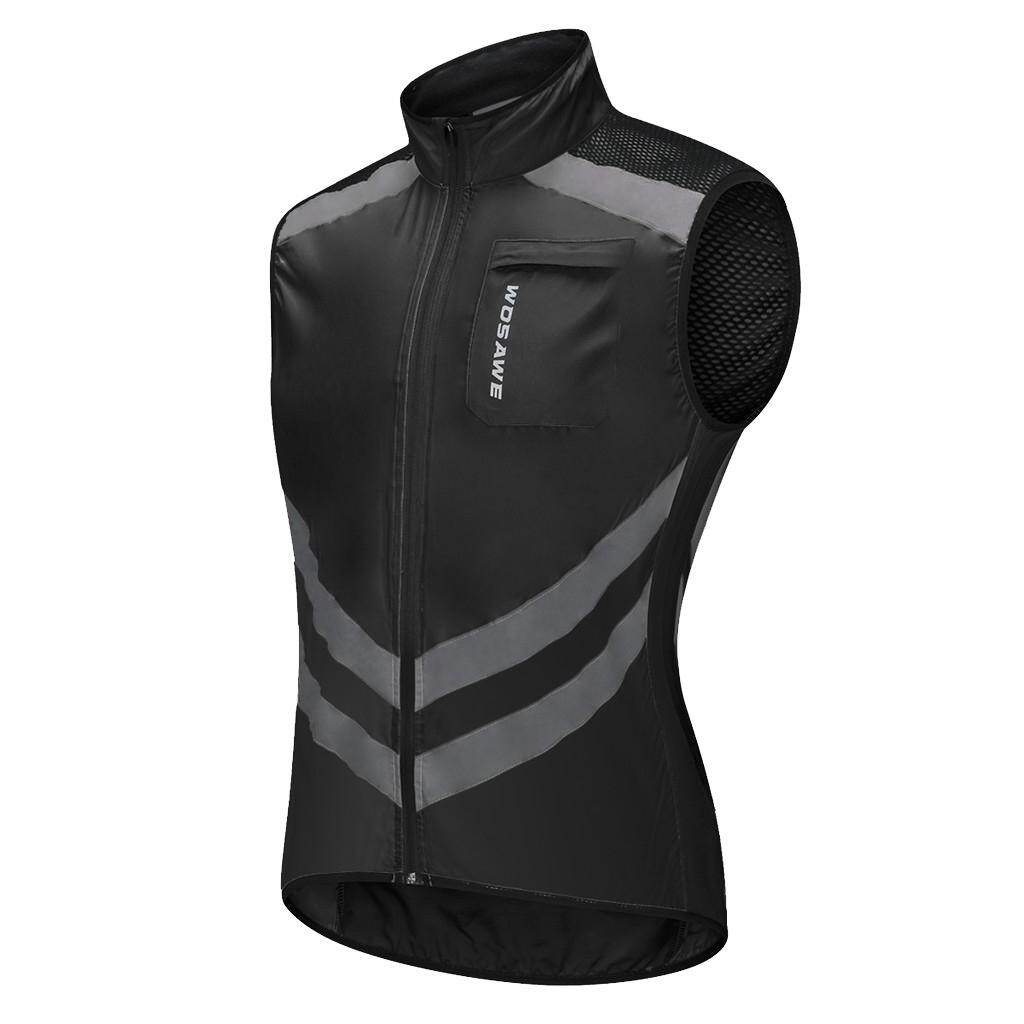 windbreaker vest running