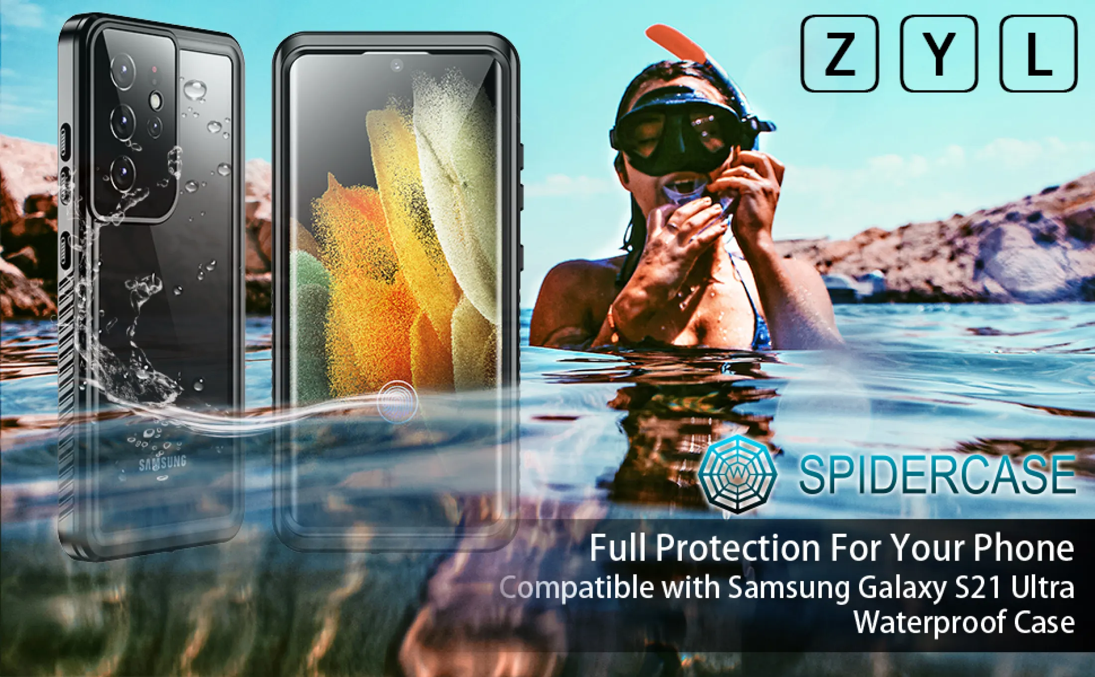 For Samsung Galaxy S21 Ultra Waterproof Case Samsung S21 Plus Case With Built In Screen Protector Full Heavy Duty Protection Shockproof Anti Scratched Rugged Cases For Samsung Galaxy S21 Lazada Ph