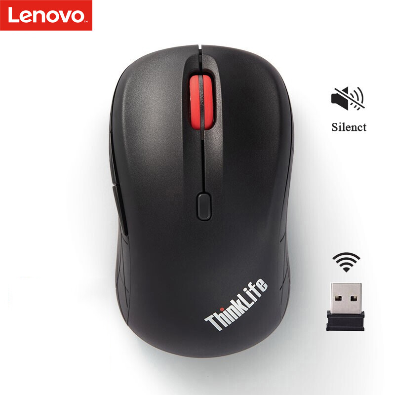 Lenovo ThinkPad wlm200 không dây chuột không tiếng Máy Tính Xách Tay PC văn phòng gia đình phổ thông thinklife Chuột