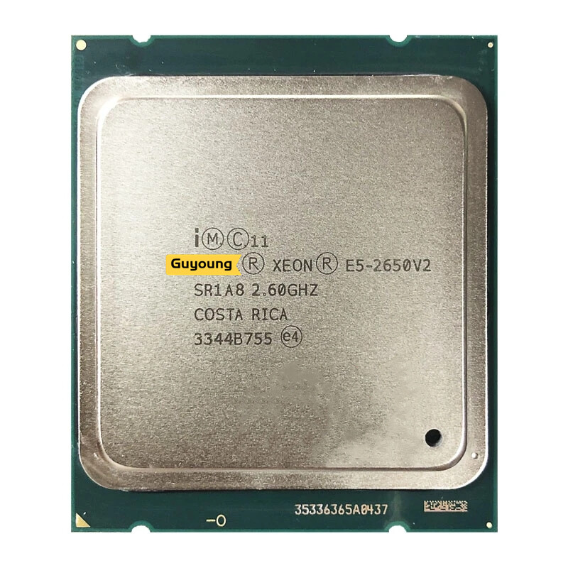Xeon e5-2650v2 e5 2650v2 e5 2650 v2 2.6 ghz tám-core mười sáu-chủ đề bộ xử lý cpu 20m 95w lga 2011