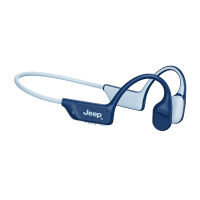 Jeep EC006 Wireless Bone Conduction Headphones Bluetooth V5.3 - Sports Open Ear Wireless Headset IPX6 Waterproof Sweatproof Noise Reduction Earphone with Mic for Cycling Running Gym