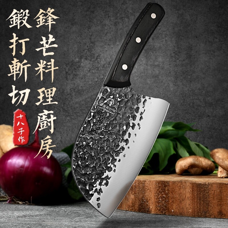 Gambar 18 the son home kitchen knife cut the meat knife chef special forging a kitchen knife sharp slice kill fish by hand