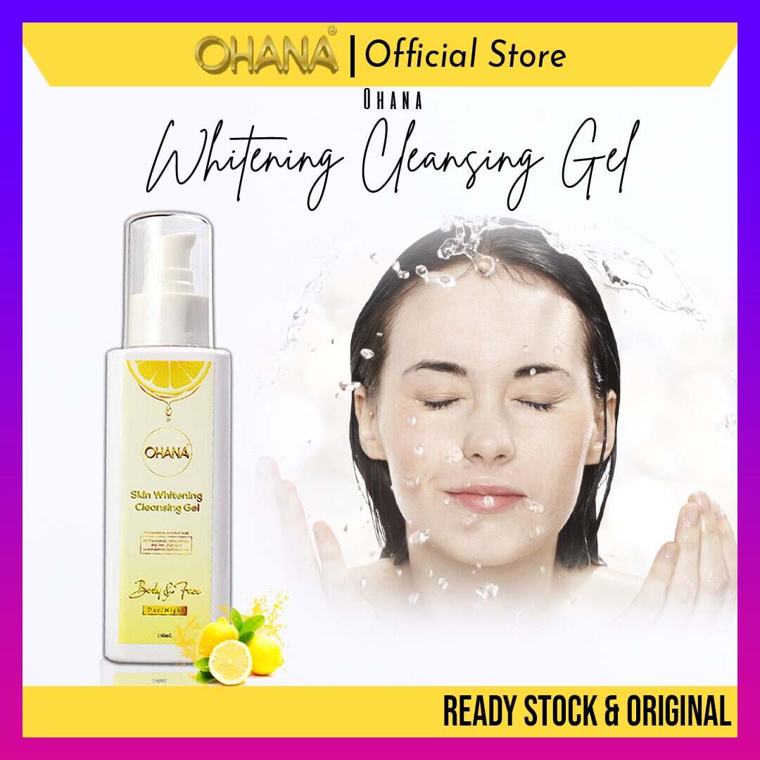 Gambar ?? [Ready stock] OHANA Whitening Gel Cleanser 100% ORIGINAL HQ Pencuci Muka 150ml ??