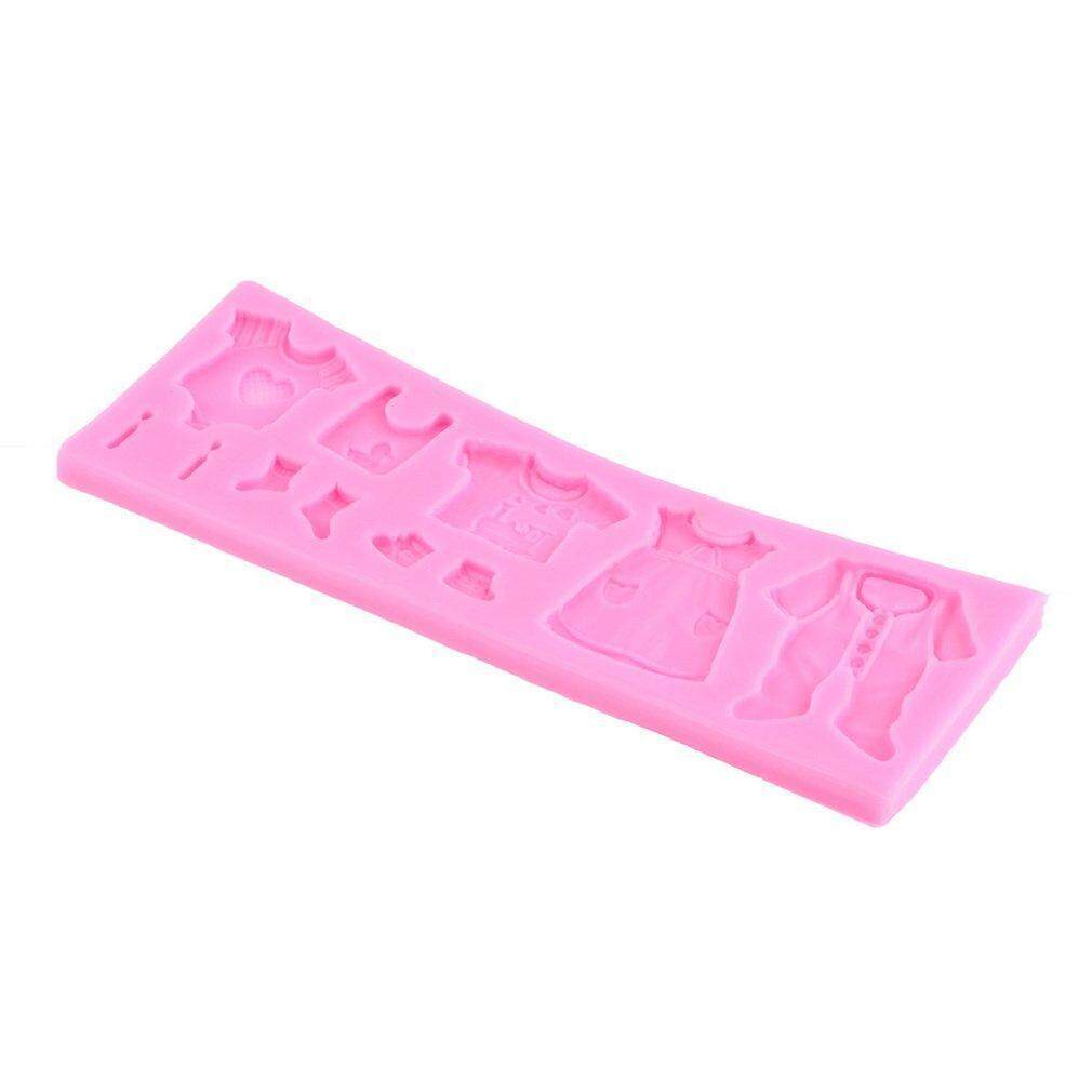 3D Clothes Silicone Fondant Mould Cake Decorating Chocolate Baking Mold Tool