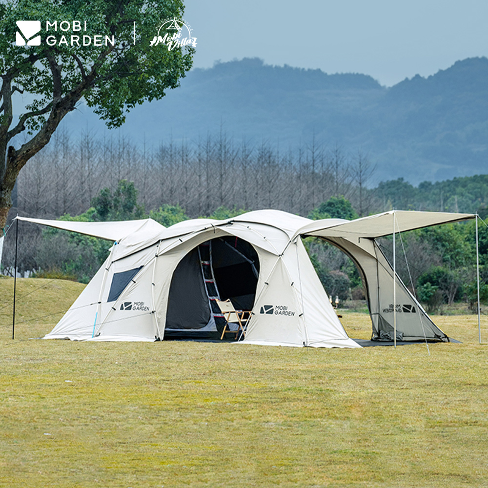 เต็นท์แคมป์ปิ้ง อุปกรณ์เดินป่า Mobi Garden แคมป์ปิ้ง Holiday Star ครอบครัว Glamping กันน้ำกลางแจ้ง ราคา 16,063 บาท*ส่งฟรี