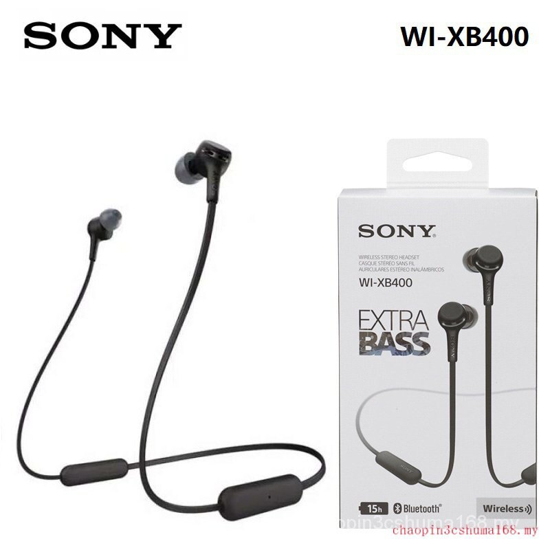 Sony gốc Wi-XB400 siêu trầm tai nghe trong tai không dây