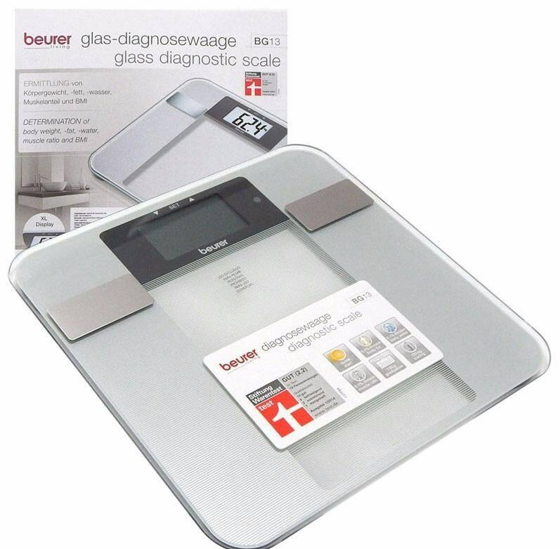 Beurer BG 13 Glass Diagnostic Scale (3 Years Warranty) Lazada