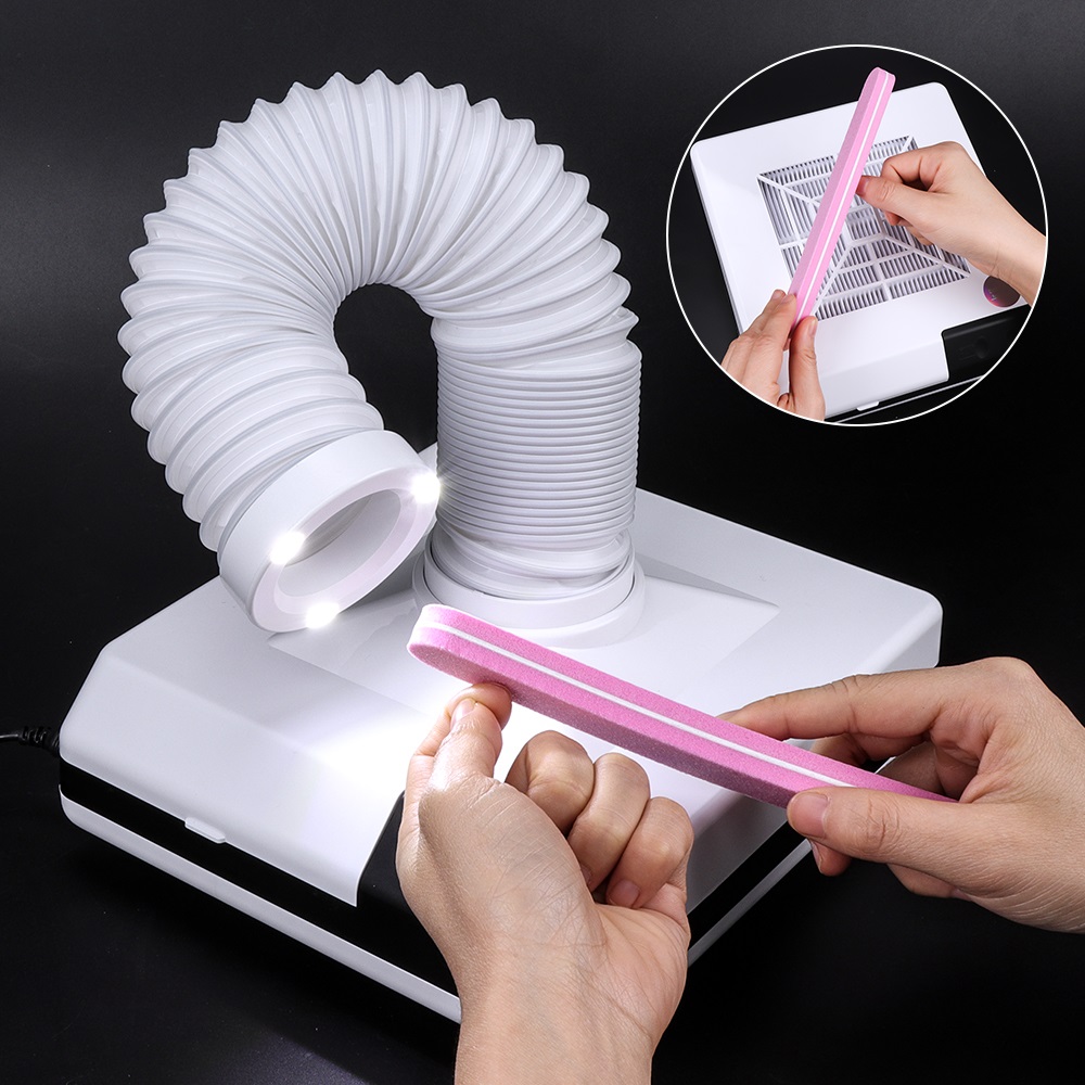 Led Máy hút bụi móng tay Máy Hút Bụi Móng Tay Hút Phất Trần Móng Tay Bụi Fan Đối Với Thiết Kế móng tay móng nghệ thuật