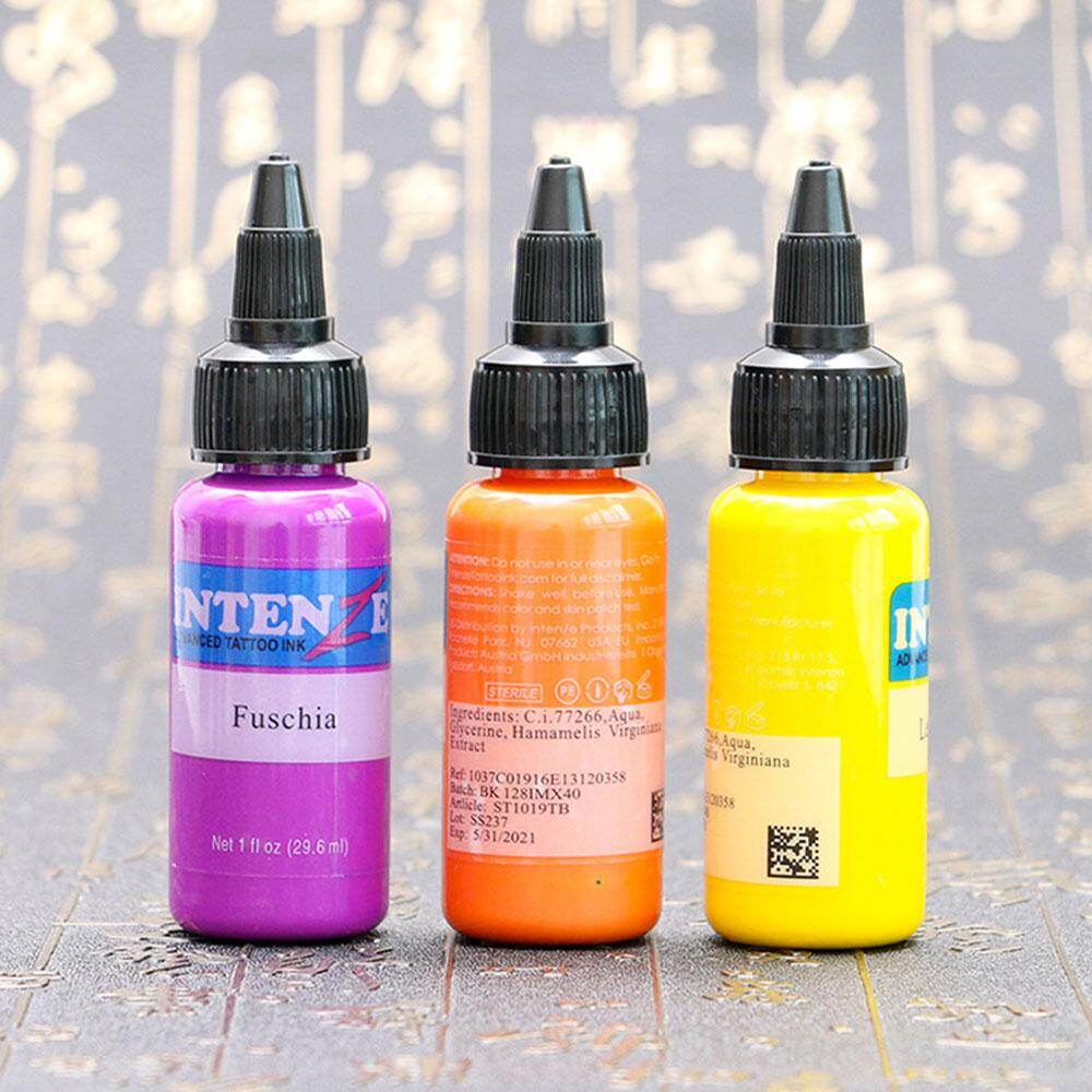 Tattoo Ink Tattoo Paint Professional 14 Colors Pure Tool Beauty For Intenze Lazada Ph