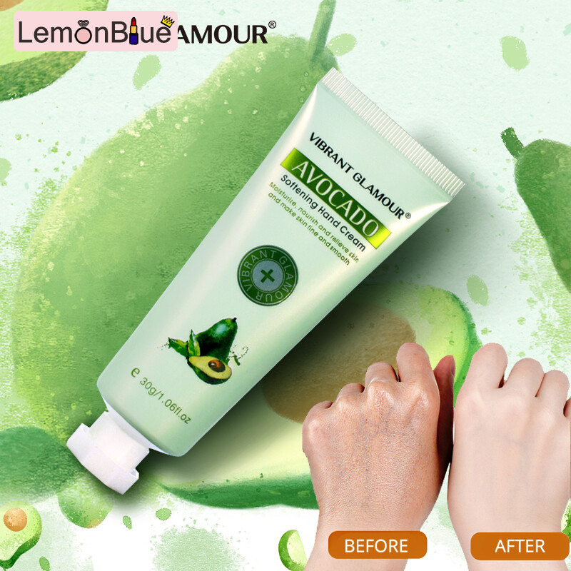 Gambar LemonBlue LANLOVE Avocado Repair hand cream Anti Aging Soft Hand Whitening moisturizing Nourish Hand Care 30g