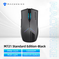 Machenike M721 Tri-Mode Gaming Mouse Bluetooth Wired 2.4G Wireless RGB 1000mAh Battery Ergonomic Mouse