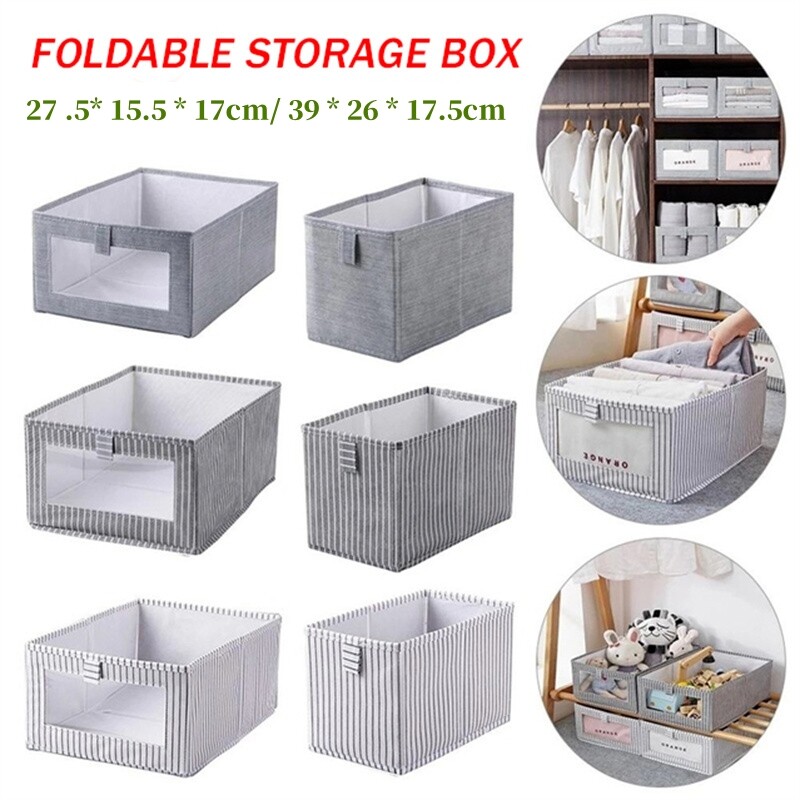Hộp Đựng Đồ Lót Gấp Được, Túi Đựng Quần Áo Gia Đình Thùng Hoàn Thiện Tủ Quần Áo, Áo Sơ Mi Quần Áo Hộp Đựng