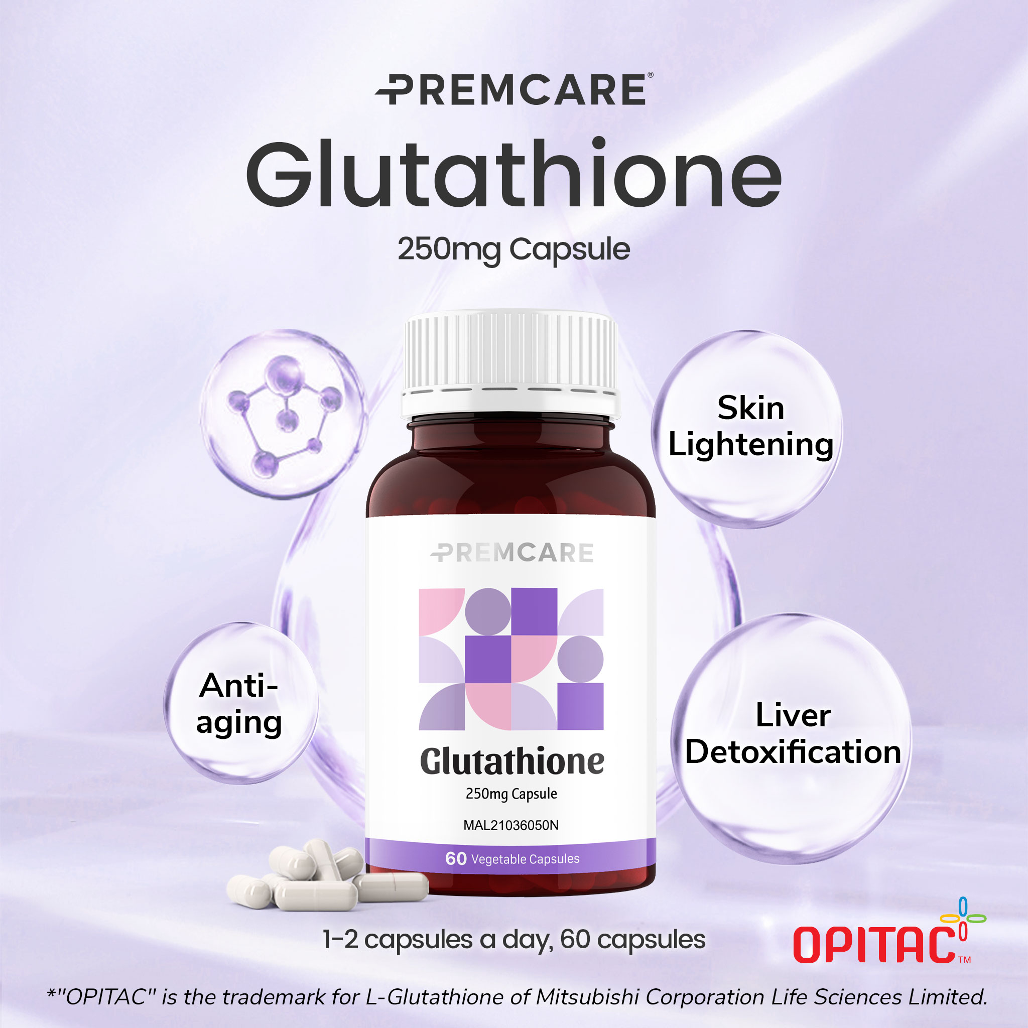 glutathione guardian malaysia Vitahealth L-Glutathione Plus 30's X 2 Guardian - Total Image Whita