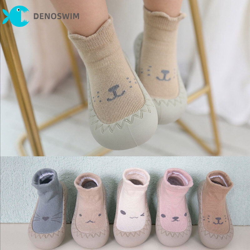 DENOSWIM Cute Baby Floor Socks for Boys Girls Anti