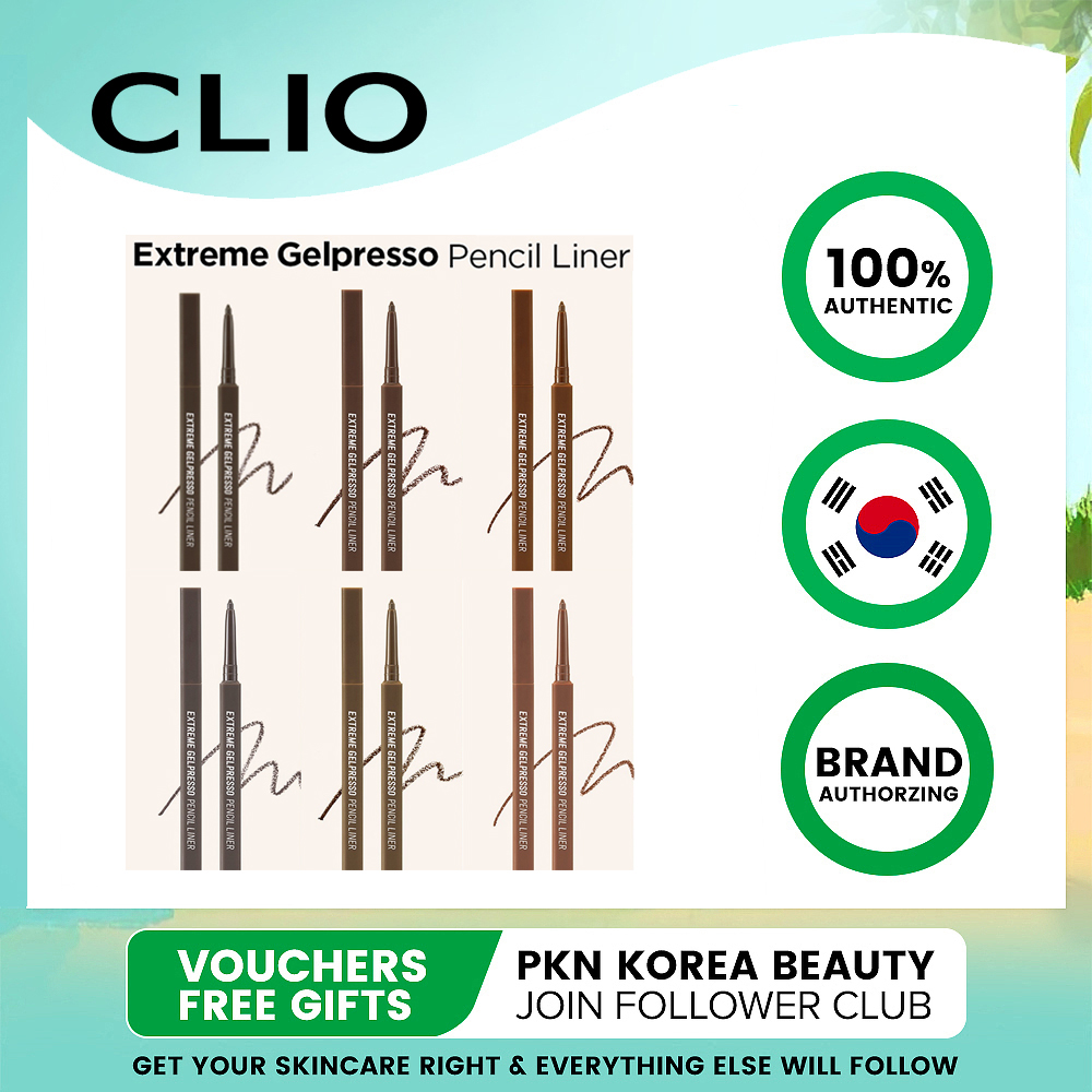 CLIO Extreme Gelpresso Pencil Liner , Soft 3mm gel pencil eyeliner