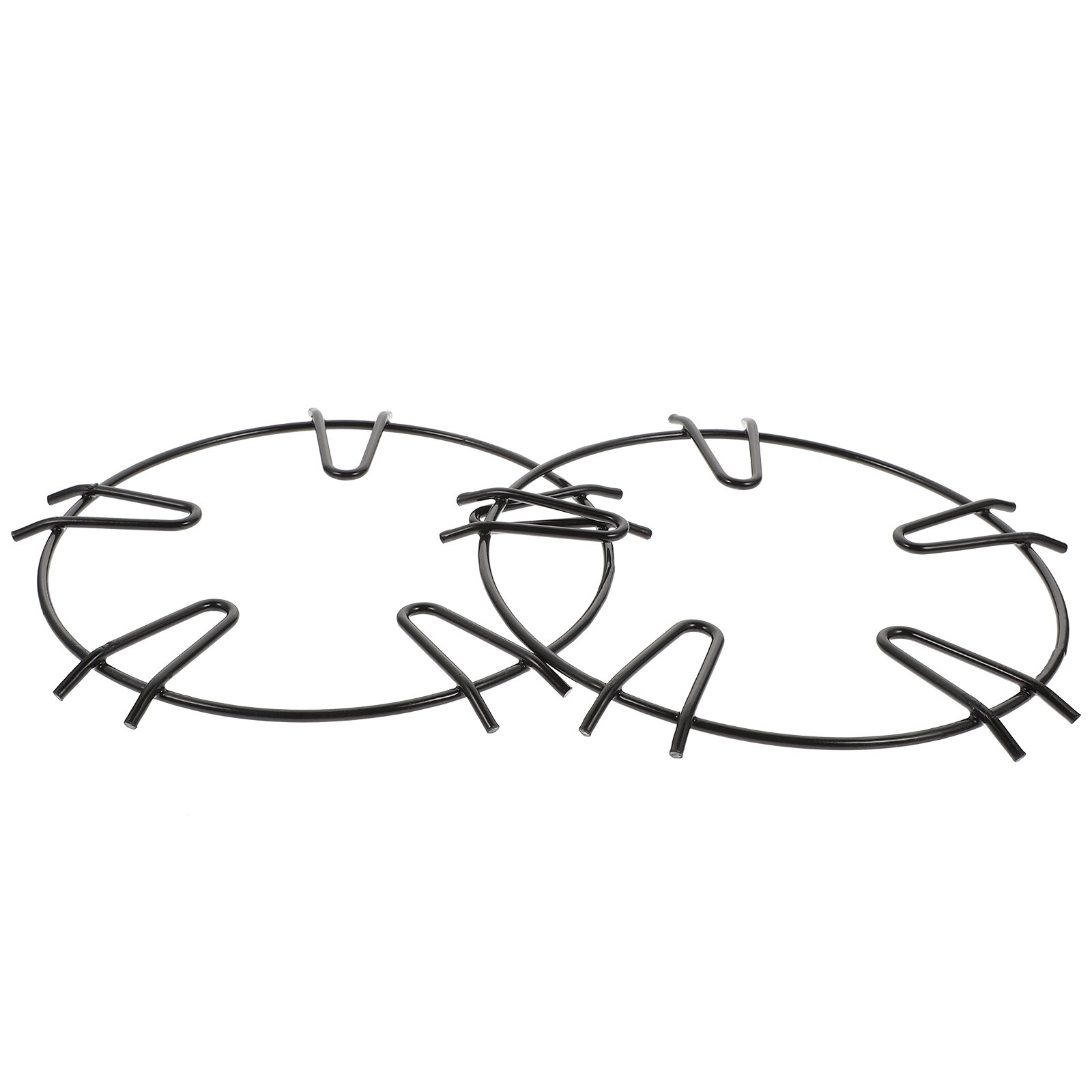 Gambar Stove Wok Gas Rack Racks Ring Pot Kitchen Trivet Burnerholder Range Iron Panstands Accessories Support Creative Steamer
