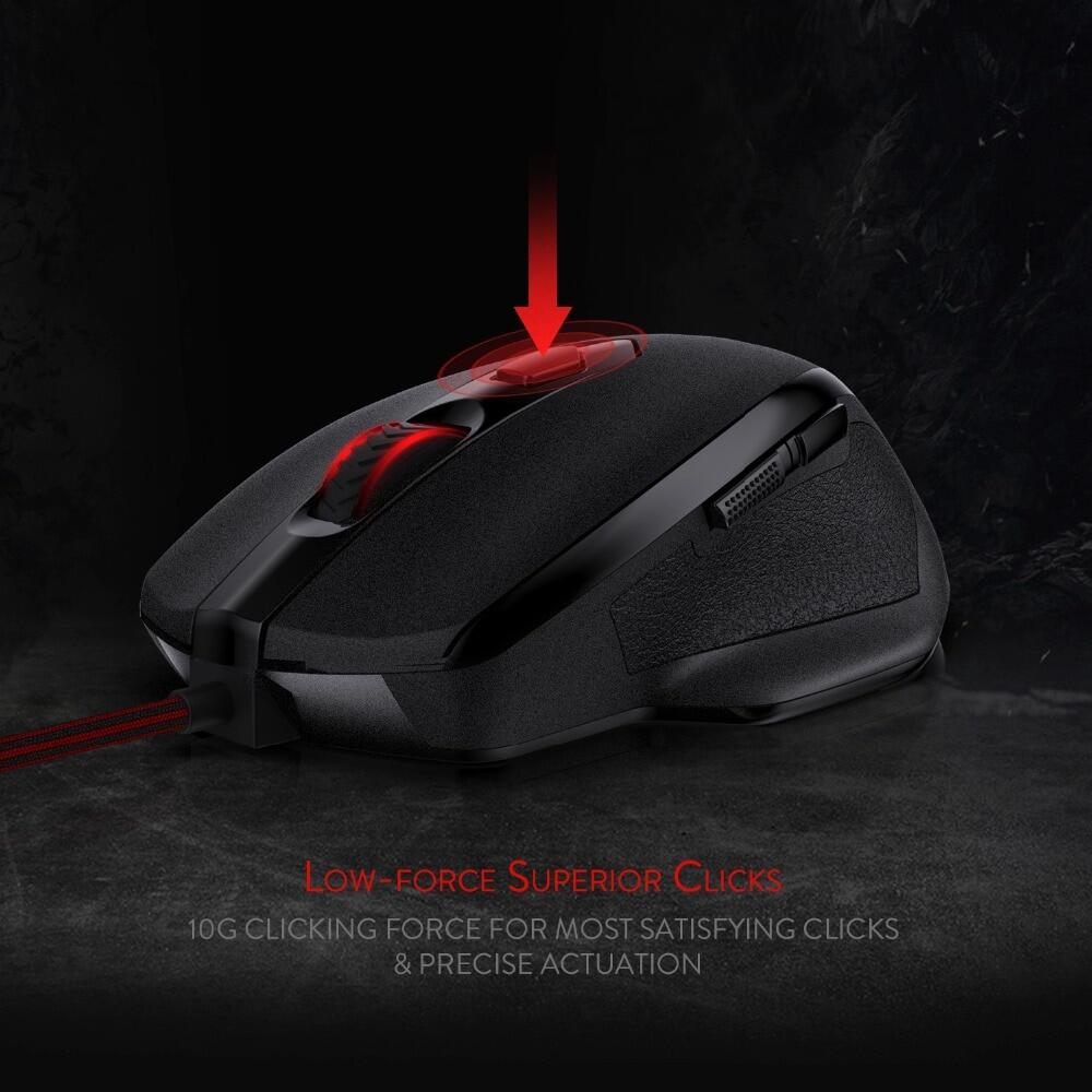 Buy Redragon M709-1 TIGER 2 Gaming Mouse 10,000 DPI Red LED Wired ...