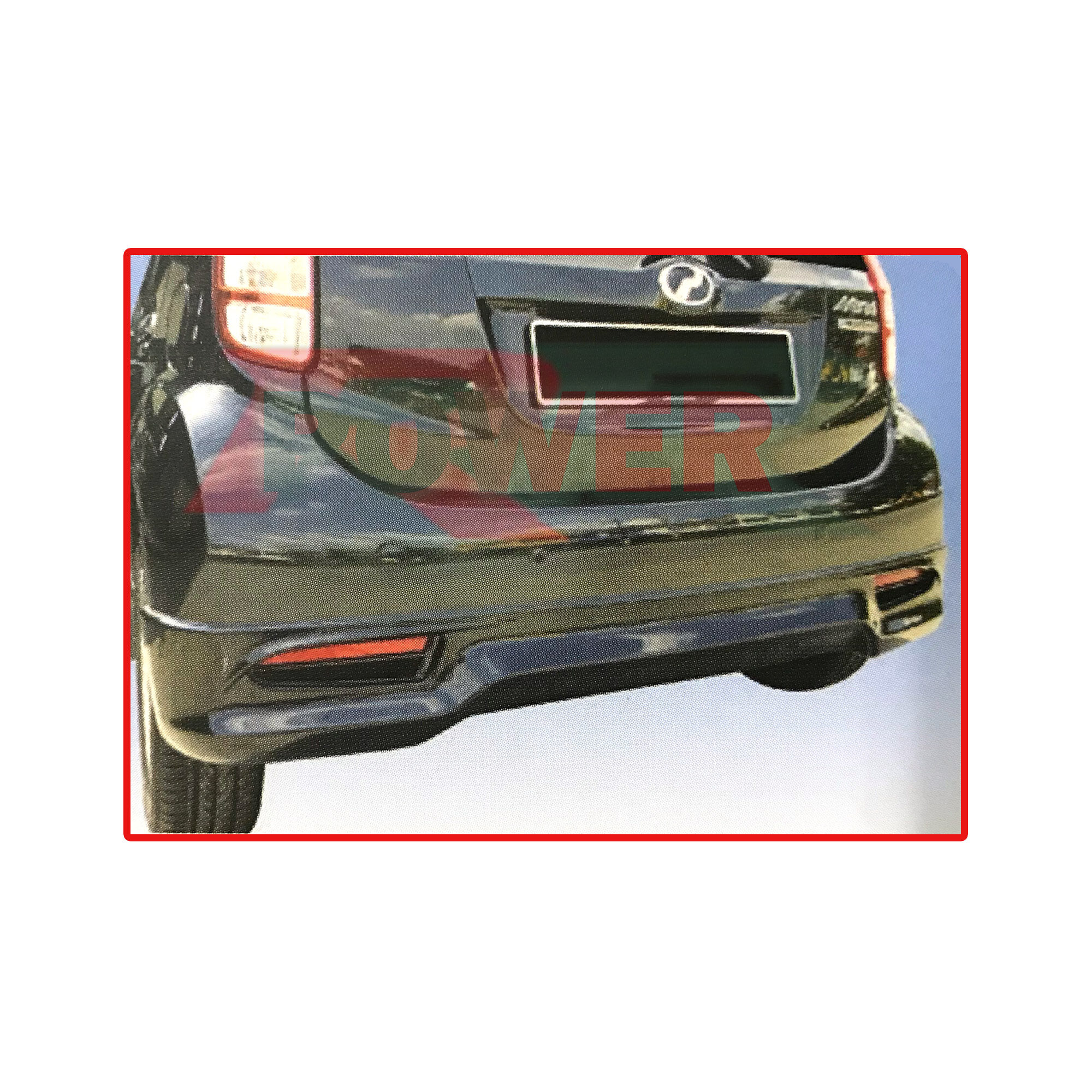 Perodua Myvi Lagi Best Se Special Edition 2011 2015 Extreme Style Rear Back Bumper Skirt Skirting Lower Lip Spoiler Polyurethane Pu Bodykit Body Kit Part Raw Material Rubber State Lazada