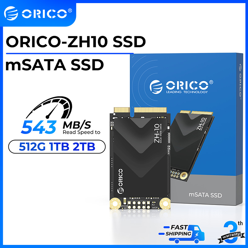 ORICO mSATA SSD Internal Solid State Hard Drive Small and Powerful For Desktop PC Laptop ราคา 4,039 บาท*ส่งฟรี