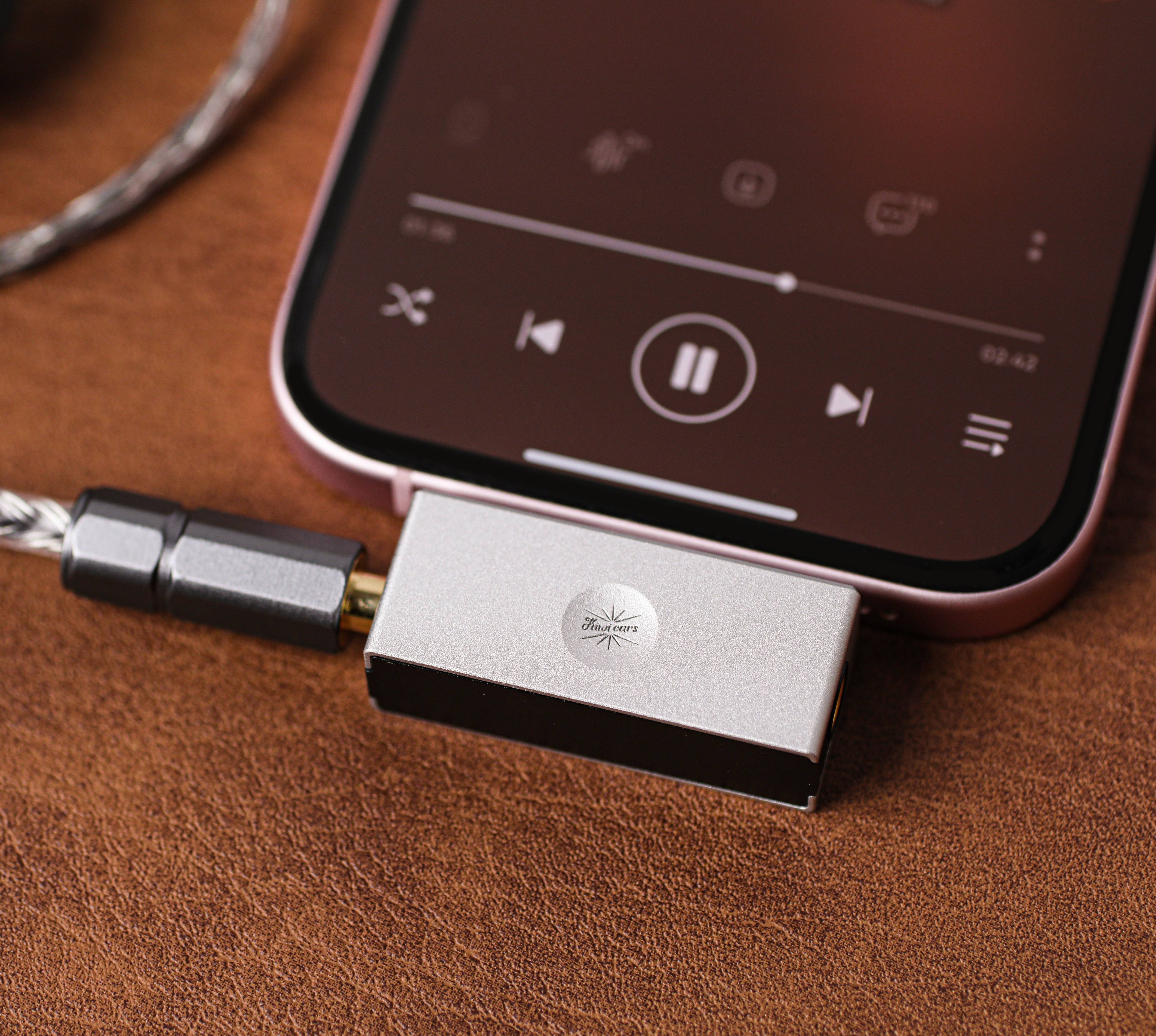 DAC/AMP Portatile Kiwi Ears Allegro Mini - Per Cuffie IEM, USB-C A 3.5/4.4mm, Hi-Res 32bit/384kHz - Foto 8
