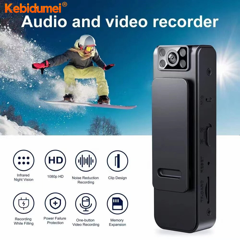 Kebidumei Wifi Mini Body Camera HD 1080P Home DV Video Voice Recorder Motion Sensor Sport Pocket Camcorder