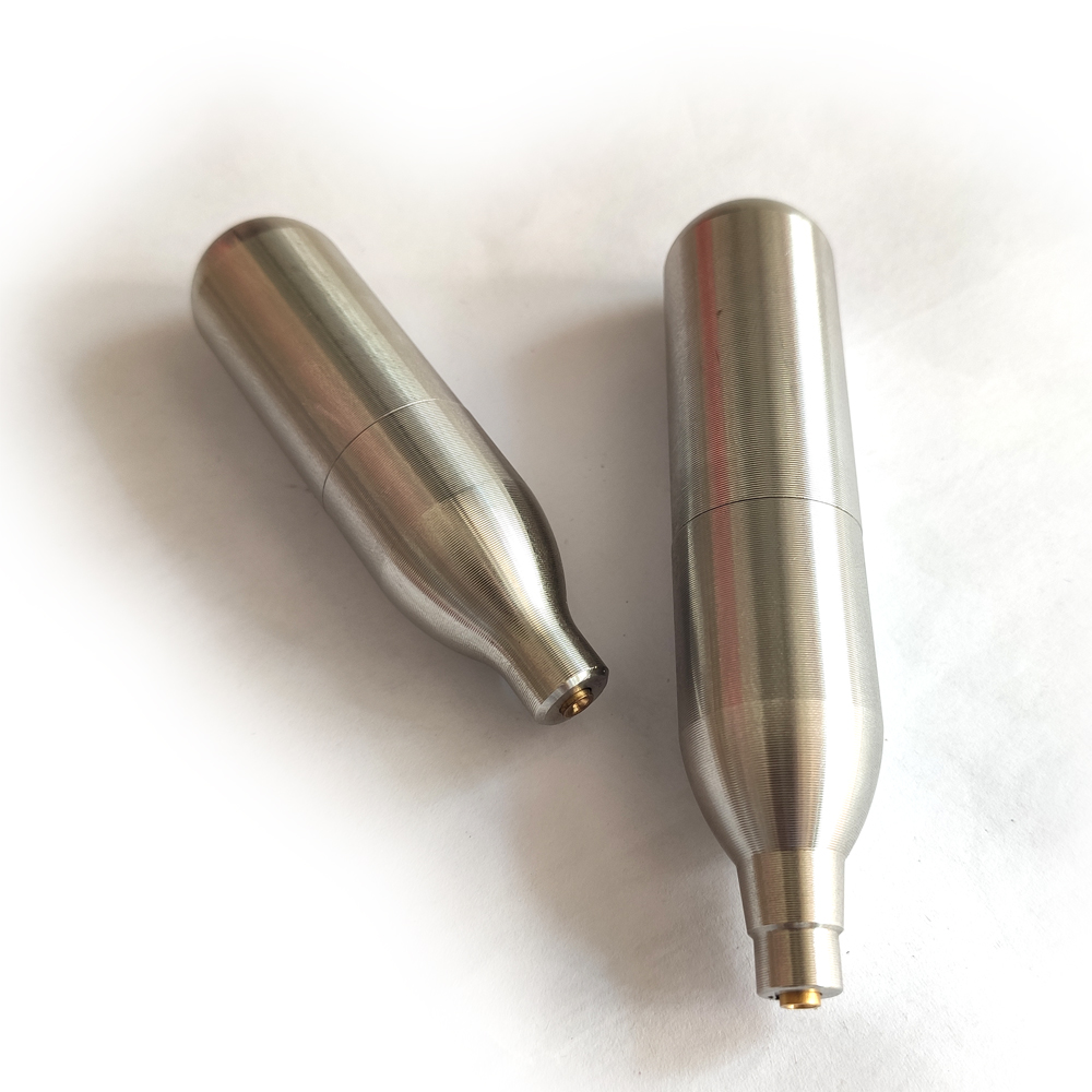 Cao thép không gỉ chất lượng bơm lại 12g 8G có thể sạc lại CO2 Cartridge sodastream Tank Xi lanh khí Adapter tái chế bóng đèn