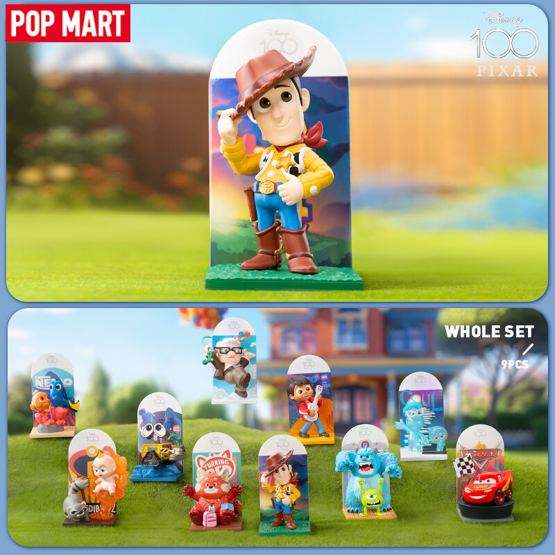 Pop mart disney 100th anniversary pixar series figures blind box