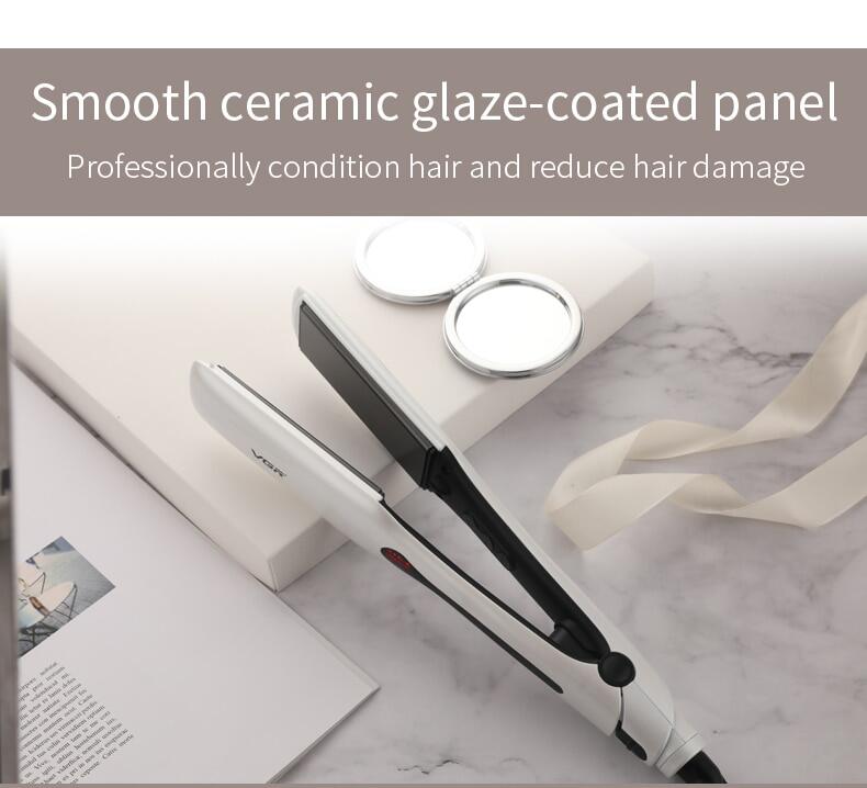 Máy Duỗi Tóc VGR Bàn Ủi Phẳng Ma Thuật Chăm Sóc Cá Nhân, Lược Chải Chuyên Nghiệp, Kỹ Thuật Số Lron Tong Bán Chạy Thời Trang