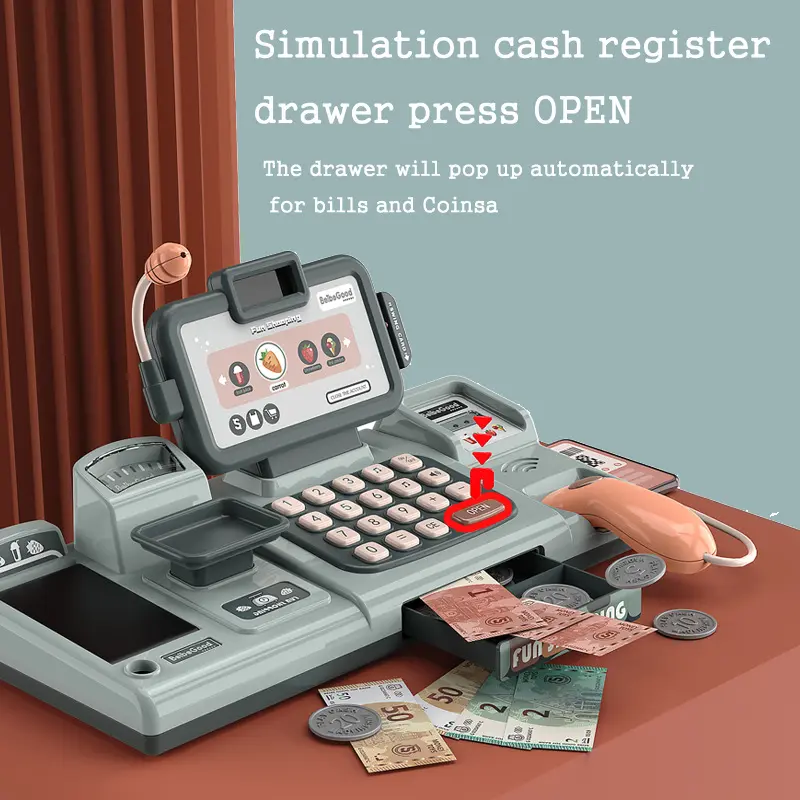 talking cash register toy