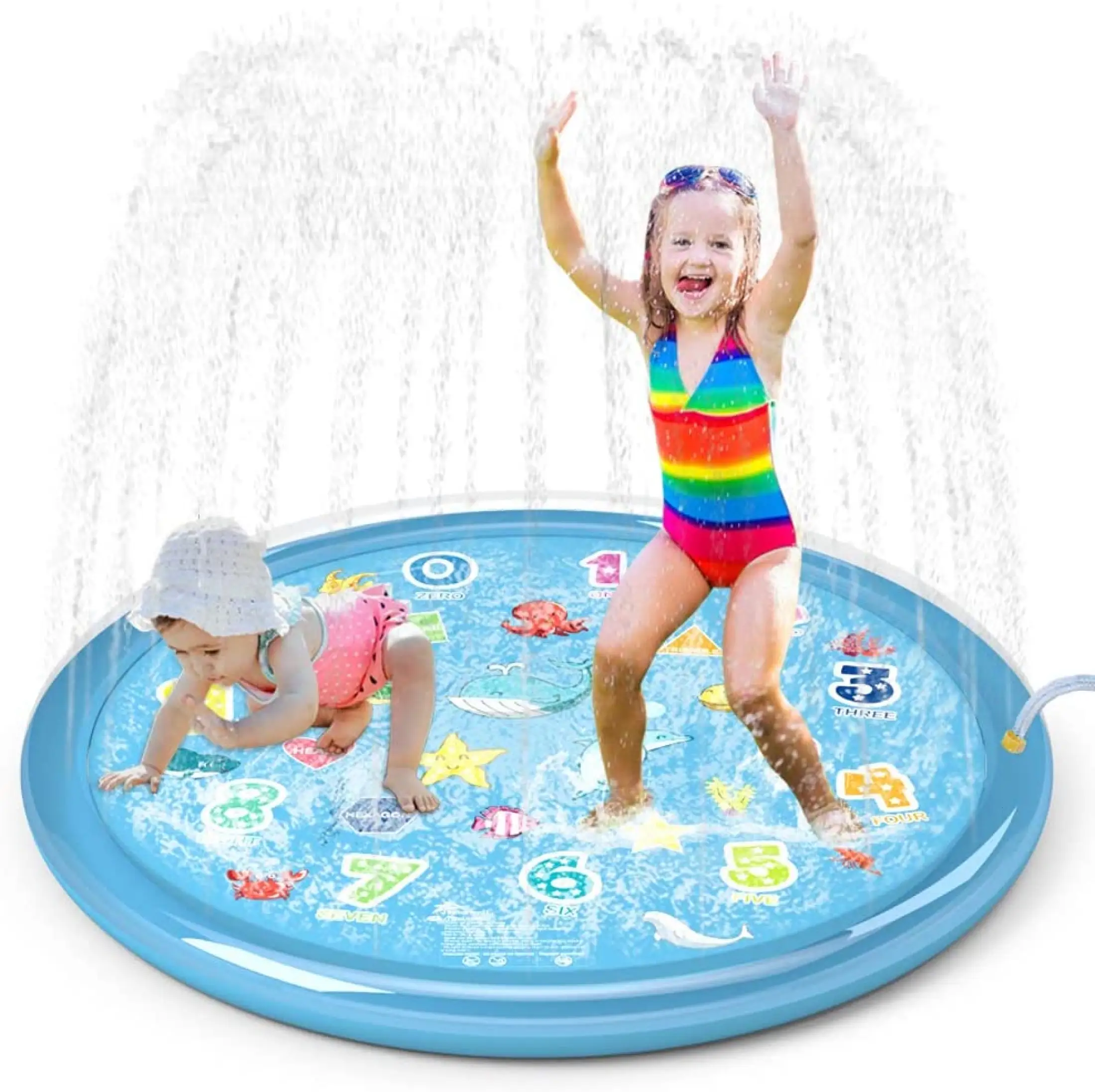 Jasonwell Sprinkler for Kids Splash Pad 